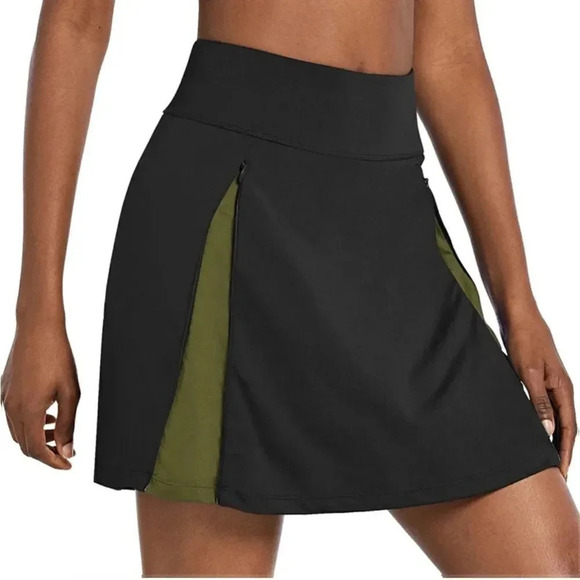 Baleaf Laureate Padded Black Skort Size Small - Picture 1 of 14
